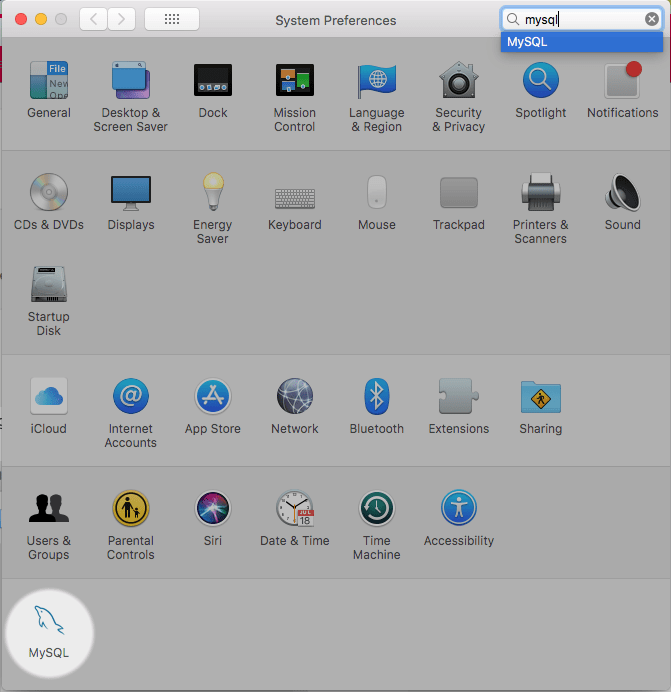 how to set up mysql on mac